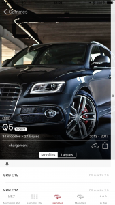 MACO 4.2 détail gamme Audi Q5